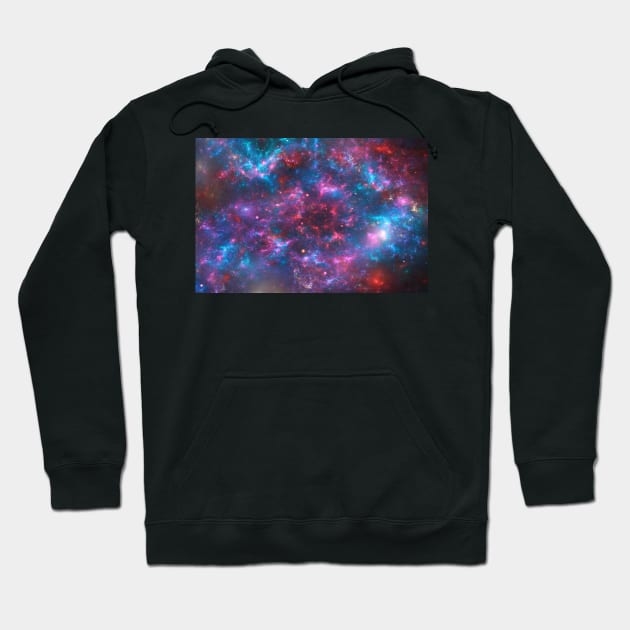 Wild cosmos 2 Hoodie by krinichnaya